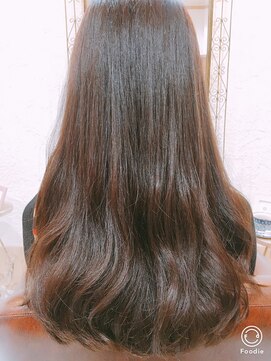 ヘアー アウグスティーナ(Hair Augustiner) 煌めきシア―パープルロング