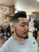 グルーミングサロン バーバーヤマシタ(GROOMING SALON BARBER YAMASHITA)&nbsp;フェード×アイパー