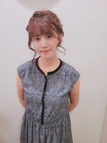 ミューズ 塩釜口店(MUSE)&nbsp;[MUSE塩釜口]編み込みアップスタイルby高瀬