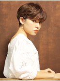 クセ毛風ショート