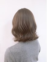 トップヘアー 玉島店(TOP HAIR)&nbsp;《TOPHAIR 玉島店/ ベリー》肩ボブ×スモークベージュ