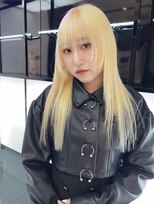 キーン 吉祥寺店(keen)&nbsp;《keen×KANEKO》抜きっぱなしブロンド×顔周りcut