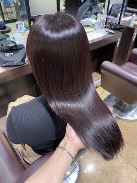 ゼスト フィーノ(ZEST fino) 【ZEST立川 橋本姫奈】ほんのりピンク×髪質改善トリートメント