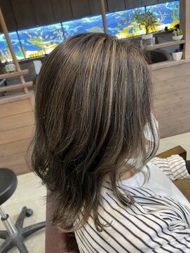 ラ メール ヘア デザイン(La mer HAIR DESIGN) ハイライトカラー