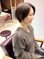 ラミエ バイ メルト 吉祥寺(lamie by melt)&nbsp;*滝田*大人かわいい小顔ショートボブ20代30代40代ハイライト