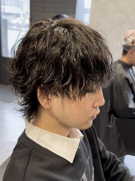 アビー(ABEY) 波巻きスパイラルツイストスパイラルメンズウルフ