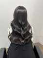 イオエ 岡本(ioe) 【冬の透明感カラー】グレージュ