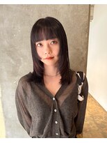 ハマモト&nbsp;フェイスラインウルフカット