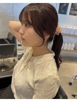 ヘアーエスクールシーユー 枚方T-SITE店(hair S.COEUR×Cu) 韓国風スタイル