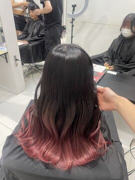 アライブ ハラジュク(ALIVE harajuku) 【ALIVE yu-ki 自然な繋がりのグラデーションカラー】