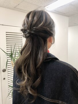 ガレリアエレガンテ 名駅店(GALLARIA Elegante) ハーフアップセット