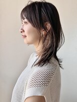 ガーデン オオタカノモリ(garden otakanomori)&nbsp;インナーグレージュ×小顔前髪×くびれレイヤー×艶髪ミディl