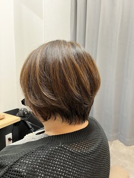 テーラヘアー ユーカリが丘店(TELA HAIR) ショートボブ×ハイライト