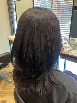 アルター(aL ter) ミディアムレイヤー［黒髪/グレーベージュ/レイヤーロング］