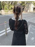 お呼ばれヘア