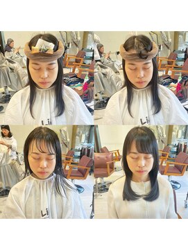 リコ バイ マリス(Liko by maris) フルバングもカールが持続する前髪パーマで悩み解決！！丸型