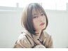 カット＋表面のみハイライト＋白髪染めカラー＋トリートメント￥25300