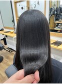 縮毛矯正ケアルーガ、髪質改善トリートメント艶髪カラー岩切仙台