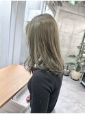 【ブリーチなしダブルカラー】オリーブグレージュ★