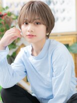 カバーヘア ブリス 北浦和(COVER HAIR bliss)&nbsp;大人可愛い外国人風小顔丸みショートボブc5北浦和20代30代40代