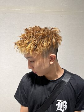 ヒロギンザ 大阪本店(HIRO GINZA) ツイストパーマ×ツーブロックスタイル