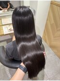 パールプラチナ縮毛矯正×イメチェン