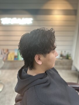 スウェル 船橋店(Swell) #ベリーショート#ダークアッシュ#ニュアンスパーマ#韓国マッシュ