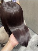 髪質改善艶カラー