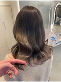 髪質改善*ロングレイヤーグレーベージュ*美髪【Zina船橋】