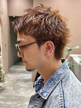 ガーデンヨコハマエスト(GARDEN YOKOHAMA est) オレンジベージュ スパイキーショート