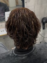 ビカムメンズヘアー 栄店(become men's hair)&nbsp;サーフカール/メッシュパーマ/ウルフパーマ