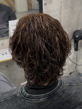 ビカムメンズヘアー 栄店(become men's hair) サーフカール/メッシュパーマ/ウルフパーマ