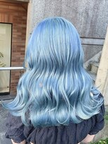 アンククロス 渋谷(ANKH CROSS)&nbsp;ターコイズブルー/ブルーカラー/ヘアカラー水色/ペールブルー