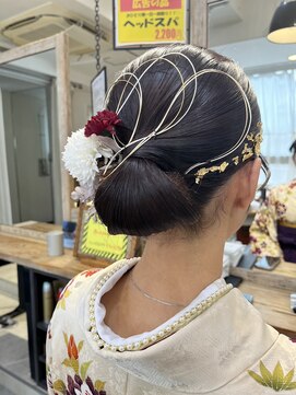 ヴィヴァン(Vivant) 【Vivant】2026卒業式　着物ヘアセット・振袖《円城寺》