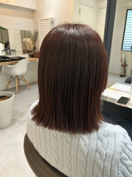 クラップス 弘明寺店(CLAPS) 暖色ツヤブラウンカラー