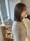 ヌン(nun)の写真/低刺激、低ダメージの薬剤を使い、退色後の色味まで計算されたデザインカラーでワンランク上の仕上がりを◎
