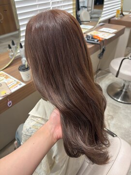 ボタン ハカタ(VOTAN hakata) くすみベージュ/赤み消しカラー/ブリーチなしカラー