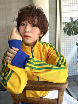 トイロ 中目黒(Toiro) ショートパーマ/くるくるパーマ/くせ毛風パーマ【大毛亮佑】