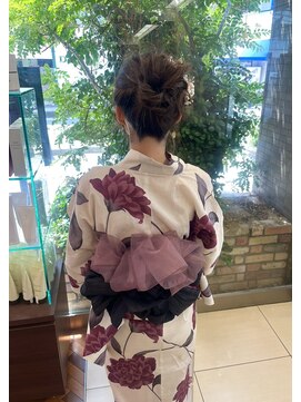 ファーレンピュアスウィート(fahren-pure-suite) 浴衣アップスタイル