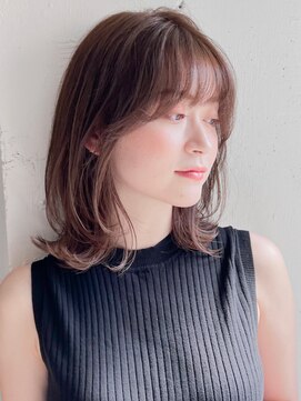 リヤン 表参道(lyann) 大人可愛い似合わせカットくびれヘア斜めバングこなれヘア
