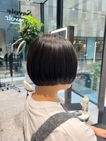 サヴォア(Savoir)&nbsp;艶感のある、黒髪ボブ。