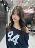 大人ガーリー×ダークアッシュ[似合わせカット/ミディアム]