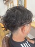 【MEN'S限定】メンズカット+ニュアンスパーマ￥11400