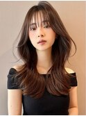 【Lond ambre】小顔/ワンホン/ストレート/レイア―/似合わせ