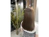 似合わせカット+透明感カラー+髪質改善ストレート ￥31000→￥29000
