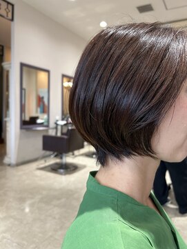 シャンプーボーイ セントラル 博多(SHAMPOO BOY central) ハンサムショート/ショートヘア/切りっぱなし/博多駅