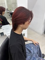 リノート バイ エゴル 名古屋(LINOET by ENGOL)&nbsp;[ LINOET 名古屋 ] ayami ワンカラーレッド