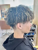 ディア 大宮店(DIA) ハイライトメッシュ大宮メンズツイストスパイラルパーマフェード