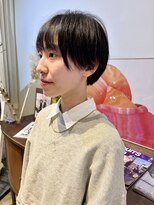 ヘアーアイストゥーレ(HAIR ICI TRE)&nbsp;20代30代40代/ハンサムショートパーマ/秋カラ冬カラー/ボブ