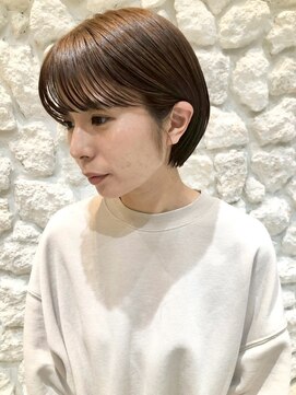 モアナ バイ ヘッドライト 川口店(Moana by HEADLIGHT) Moana【川口】#丸みショート#ショートボブ#前下がりショート